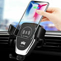 10W Wireless Car Charger Mount — Auto-Clamping, Works with iPhone & Android